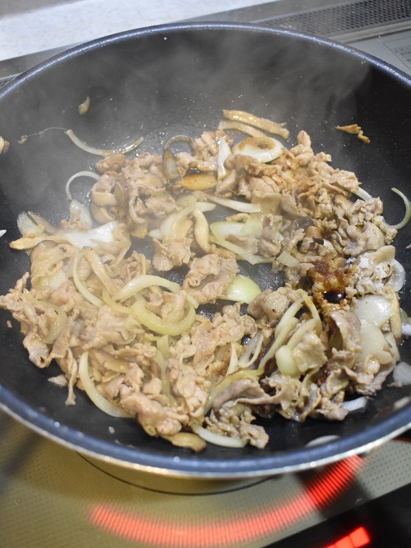 クリーミー豚丼 (4)