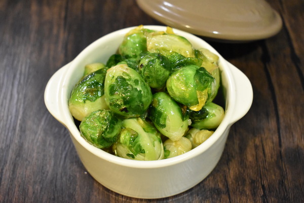 芽キャベツの素揚げ (6)