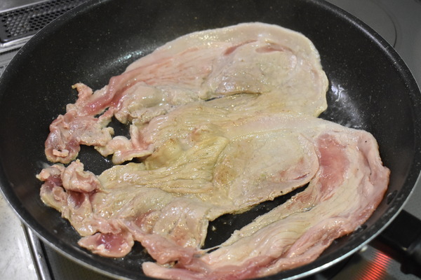 豚ももスライスの照焼き (5)
