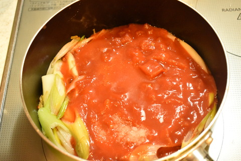 トマト生姜うどん (5)