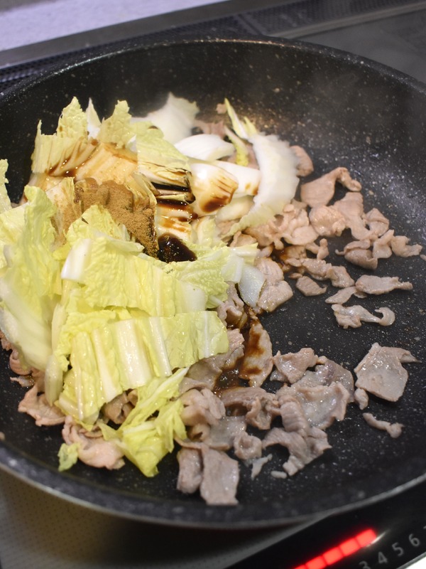 豚肉と蕪のオイスターソースあんかけ (4)