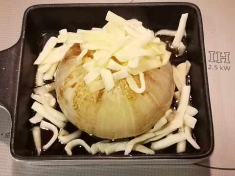 新タマネギの丸焼き (6)
