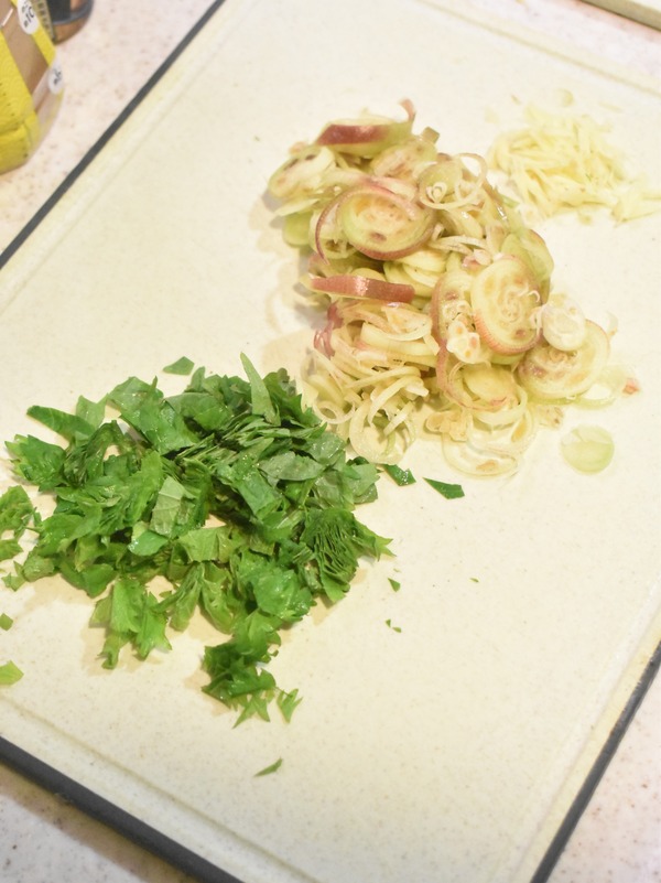 みょうがのゆず和え (4)