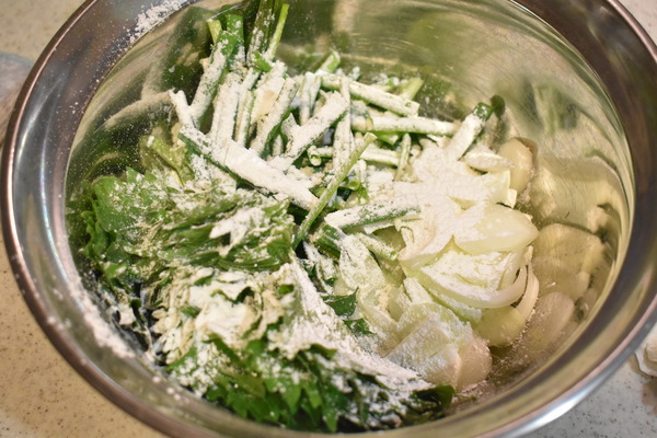 ねぎねぎ香りかき揚げ (3)