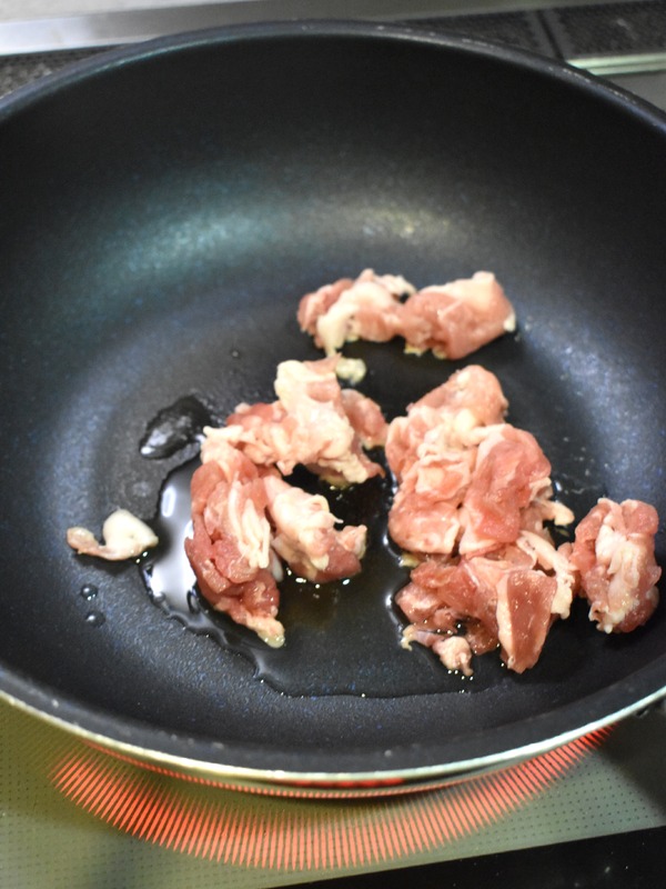 キャベツ豚玉丼 (3)