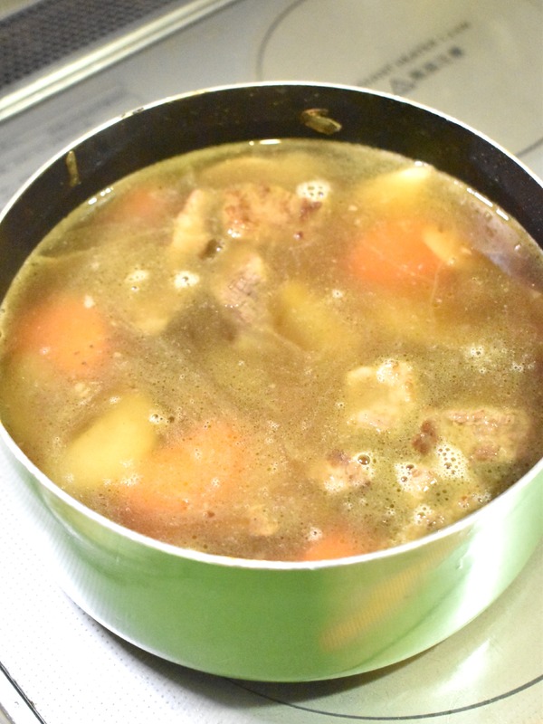 野菜ごろごろ牛丼 (6)