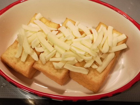 厚揚げのチーズポン酢 (3)