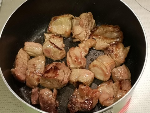 牛肉の酒蒸し (3)