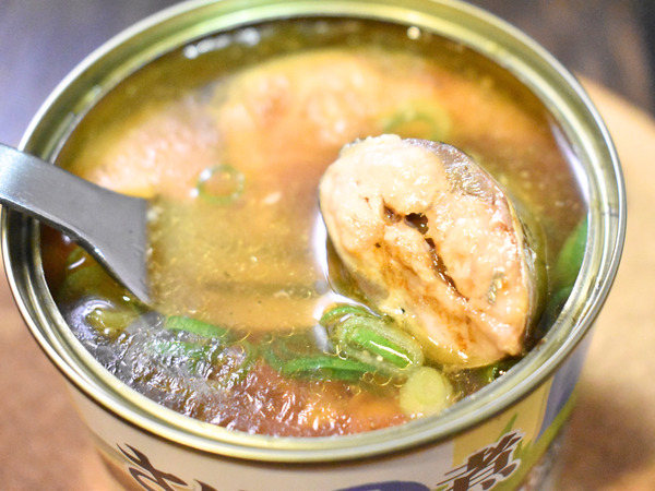 鯖缶の焼肉のたれ焼き (1)