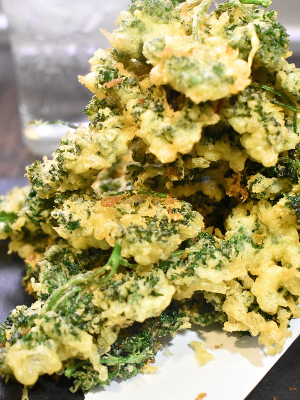 パセリの天ぷら (1)