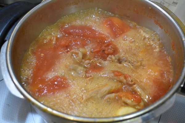 牛すじのトマト煮込み (6)