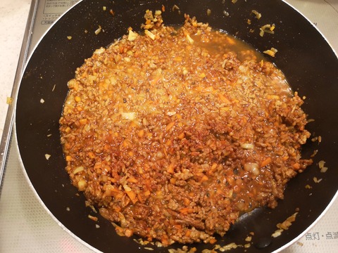 ミンチドライカレー (7)