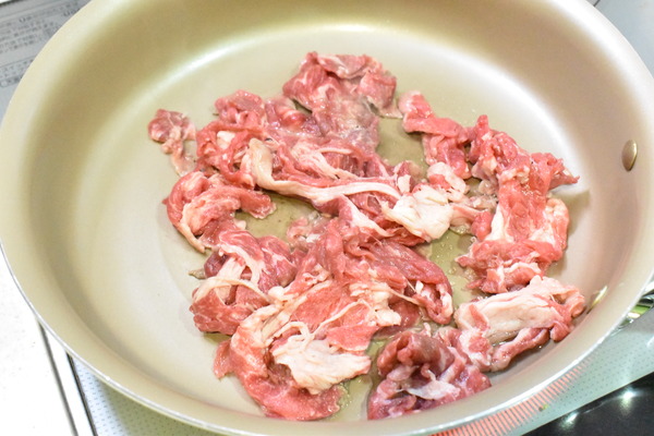 牛肉ねぎ塩だれ (4)
