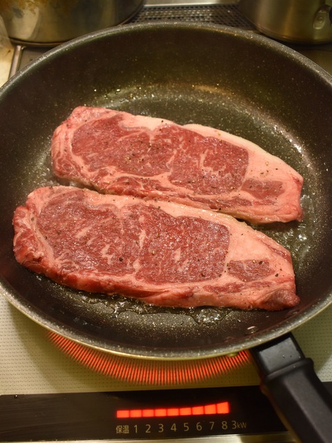ステーキをちゃんと焼く (5)