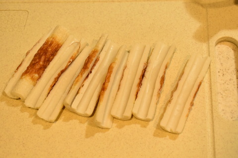 ちくわのカレーマヨネーズ焼き (2)