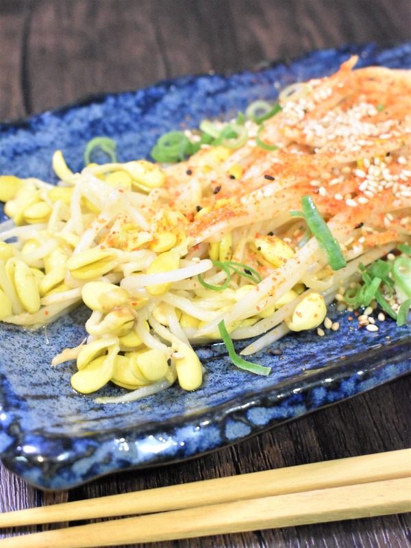 焼き豆もやし (1)