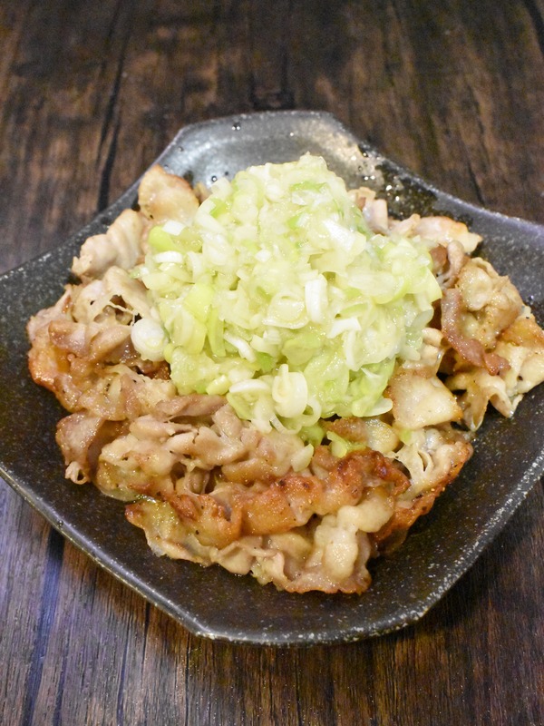 豚バラ炒めねぎ塩だれ (6)