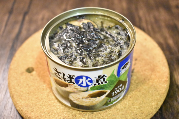 鯖缶のもみ海苔焼き (4)