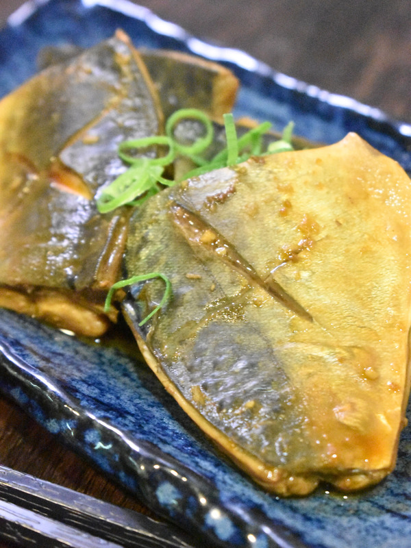 鯖のウスターソース煮 (1)