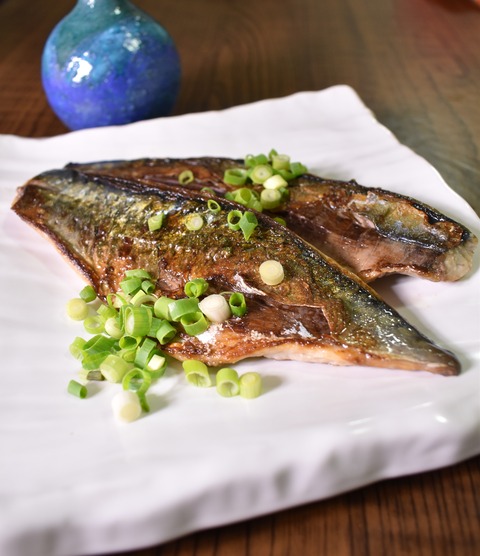 鯖の塩焼き (1)
