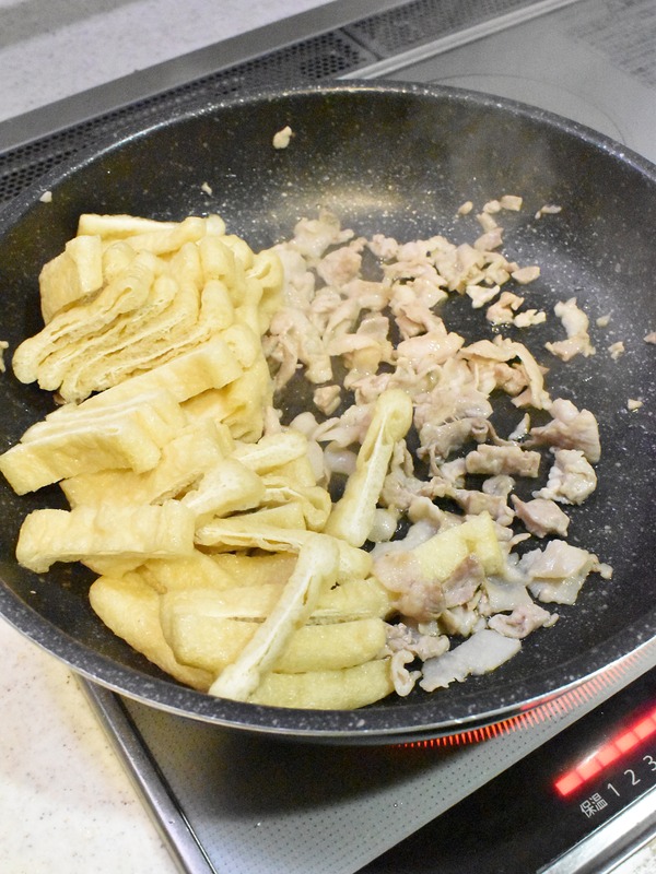 黒油揚げ丼 (4)