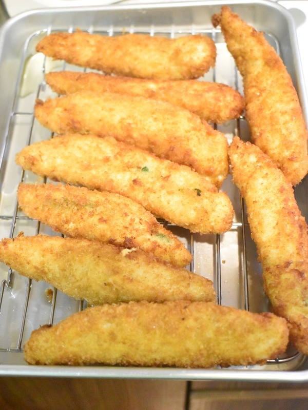 鶏ささみの紫蘇フライ (6)