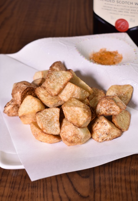 里芋素揚げ (1)