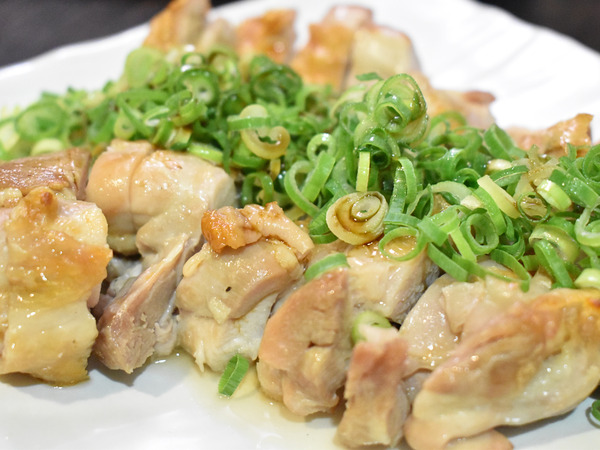 鶏もも肉の塩焼きポン酢 (1)