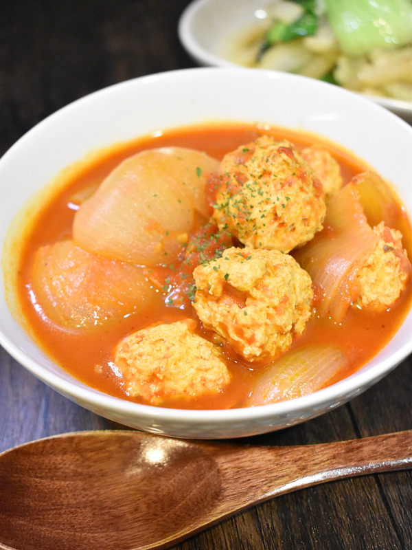 鶏団子のトマト煮込み (2)
