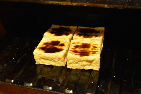 厚揚げソース焼き (3)