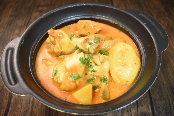 鶏手羽元のトマトクリーム煮 (8)