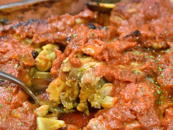 スペアリブのトマト焼き (1)