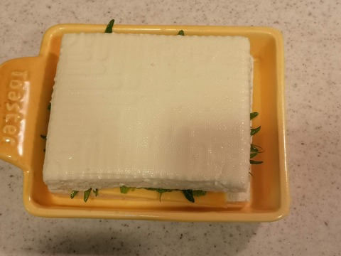 木綿豆腐のチーズ挟み焼き (5)