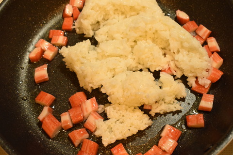 かつお節炒飯 (4)