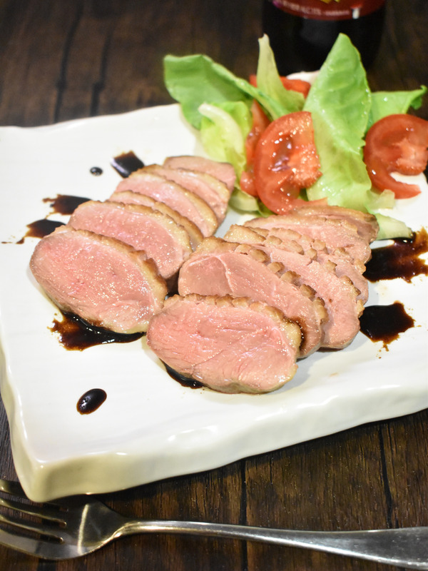 焼き鴨ロース (2)