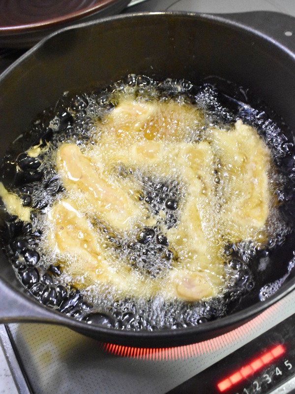 フライドチキン丼 (6)
