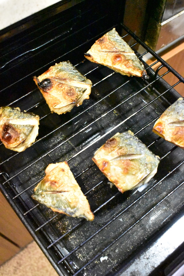 鯖のオイル焼き (5)