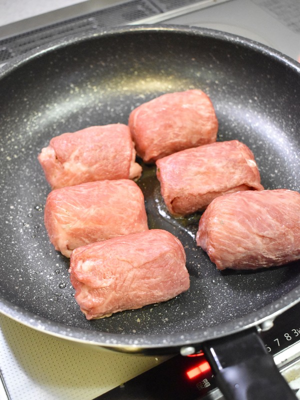 いいお肉で肉巻きおにぎり (6)