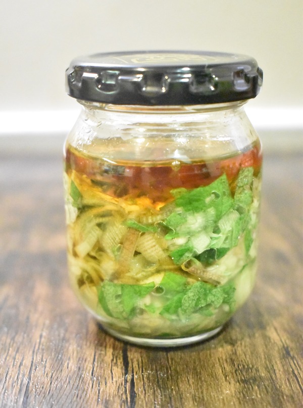 みょうがのゆず和え (6)