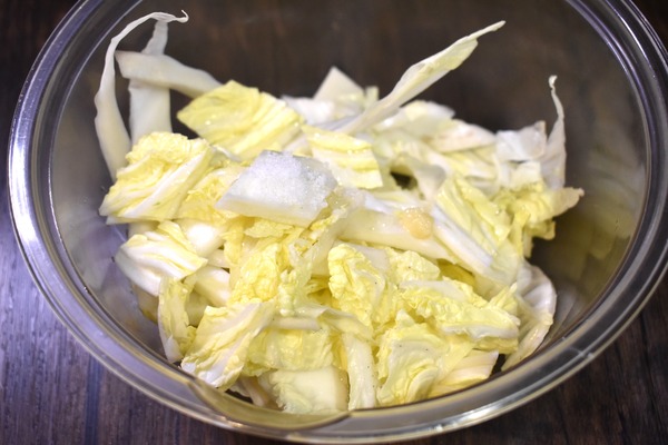 白菜のやみつきサラダ (3)