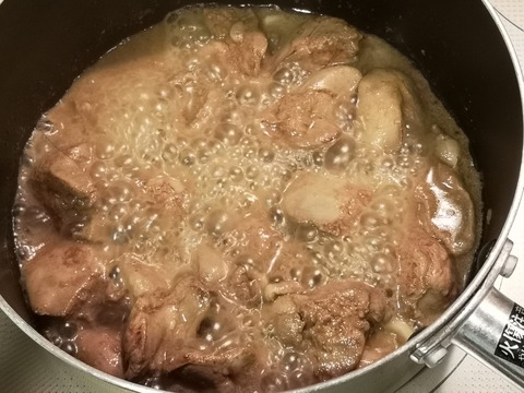 鶏レバーのトマト煮込み (6)
