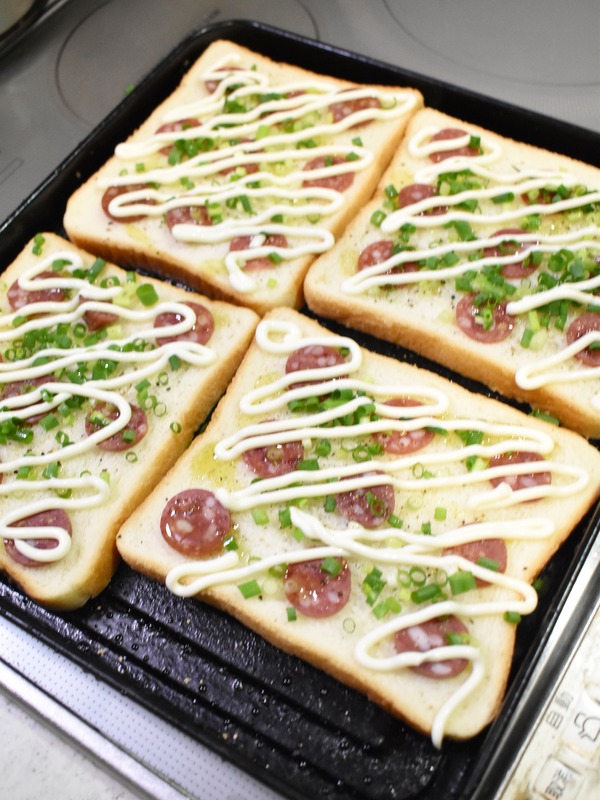 カルパスねぎマヨトースト (3)