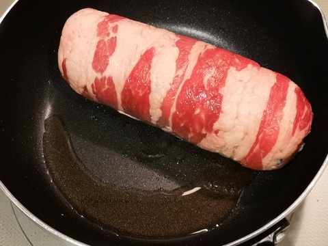 肉巻きニラ (6)