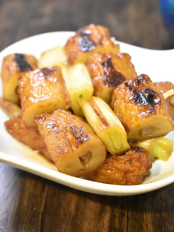 ごぼう天の串焼き (1)