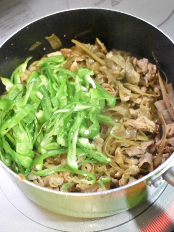 豚肉たっぷりきんぴらごぼう (6)