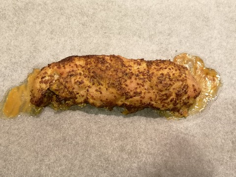 豚ヒレ肉の粒マスタード焼き (6)
