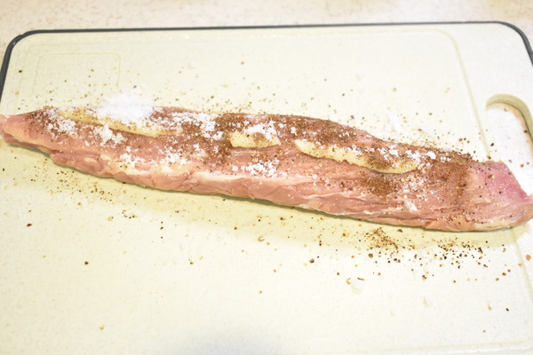 ガーリックバゲットポーク (3)