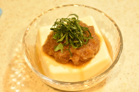 玉ねぎ冷奴 (5)