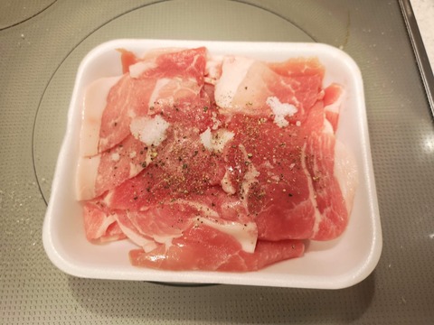 豚肉塩炒めねぎダレ (3)