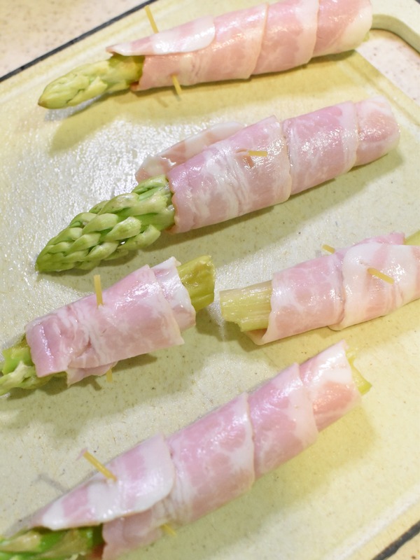 アスパラベーコン (4)